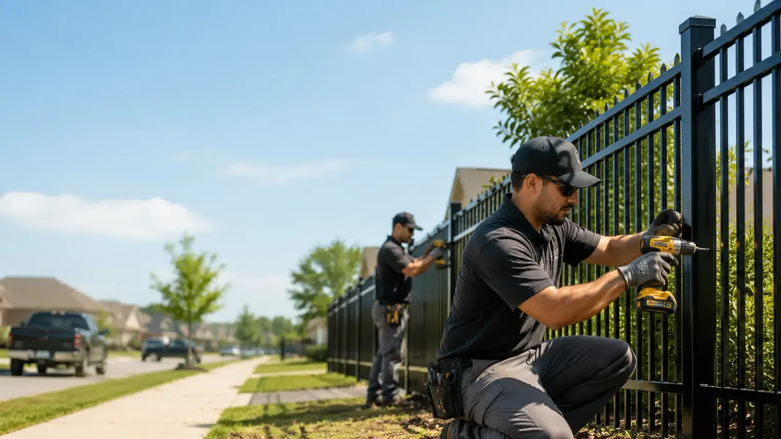 Metal Fence Installation in West Point, VA